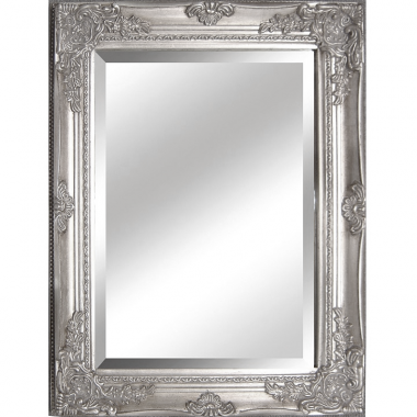 MALKIA TYP 6 tükör ezüst színű fakerettel