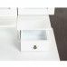REGINA fésülködőasztal ülőkével fehér/ezüst