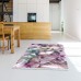 DELILA szőnyeg, rózsaszín/zöld/bézs/minta, 80x150