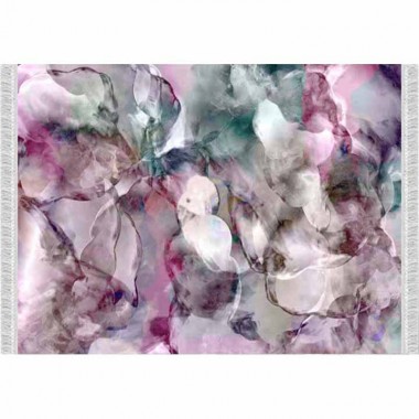 DELILA szőnyeg, rózsaszín/zöld/bézs/minta, 120x180