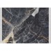 RENOX TYP 1 szőnyeg, fekete márvány minta, 160x230