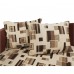 PATRYK nyitható kanapé, barna/éger, 215 cm