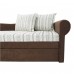 AGA D kanapé ágyfunkcióval, barna, jobb oldali kivitel 
